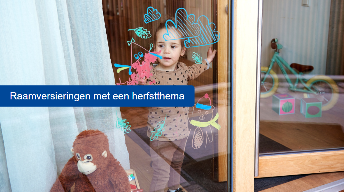 raamversiering voor de herfts