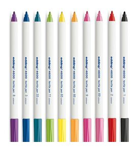 edding textielmarkers assortiment