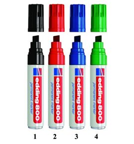 meißelförmiger permanent marker van Edding