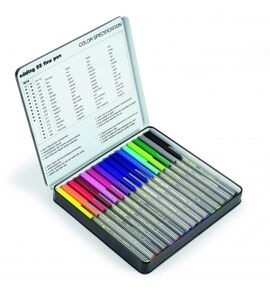 Finelinerset van Edding