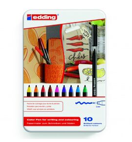 Edding color pennen