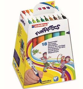 Funtastics kinderfasermaler von edding