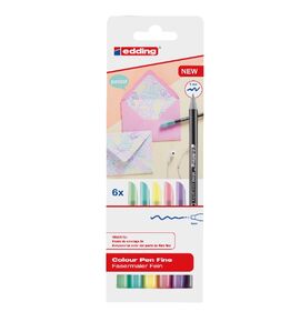 Color pennen edding 1200 pennenset Fine 6