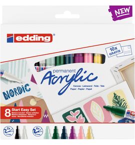 edding Acrylmarkers Start Easy set