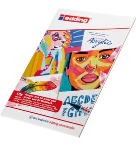 edding Schilderblok A3 voor acryl- en olieverf