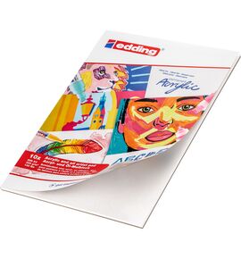 edding Schilderblok A4 voor acryl- en olieverf