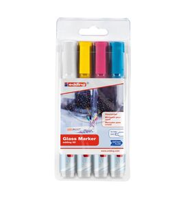 Edding glass marker set - 4 stuks (4-95-4-099)