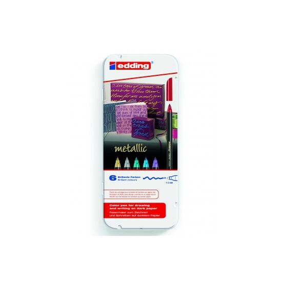 Edding metallic colour Fasermaler Edding metallic colour Fasermaler