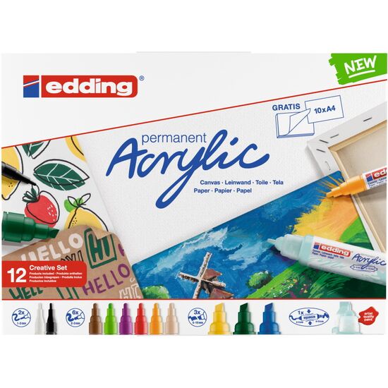 edding Acrylmarkers Creative set edding Acrylmarkers Creative set