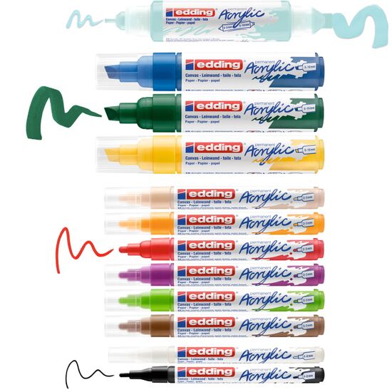 edding Acrylmarkers Creative set edding Acrylmarkers Creative set
