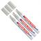 Voegenmarker edding 8200 - 026 zilvergrijs - set van  3 stuks