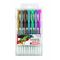 Gelrollers Edding 2185 set van 7 - goud, zilver, brons, blauw, groen. violet, roze